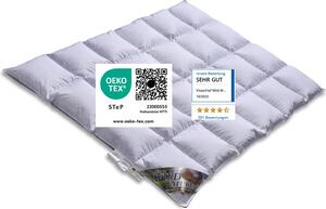 Vitaschlaf® Wild Moscovy® W6 EXTRA WARM Piumino premium Piumino Germany dal 1947 (220 x 240 cm)