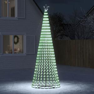 Illuminazione Albero Natale a Cono 688LED Bianco Freddo 300cm