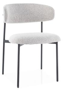 Sedia Elton beigeTap.231/nero