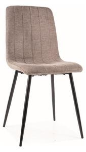 Sedia Alan Brego beige34/nero