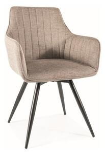 Sedia a sfera Brego beige34/nero