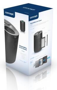 Concept OV1210 - Deumidificatore e purificatore d'aria PERFECT AIR 1 l 45W/230V nero