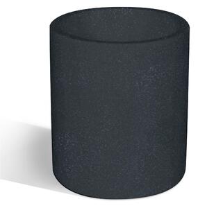 Vaso Porta vaso, in polietilene BAROCCO Dimensione 35x h40 cm Modello Ionico spessore 2 mm colore Grafite