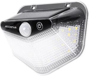 Aigostar -LED Lampada solare con sensore LED/3,7V 6500K 500 mAh IP65 nera