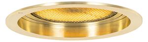 Faretto da incasso moderno oro orientabile - Coop 111 Miele