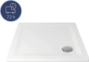 Breuer Flat Line Design 1000/1000 Piatto doccia quadrato bianco