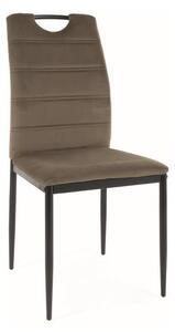 Sedia Rip velluto oliva Blu77
