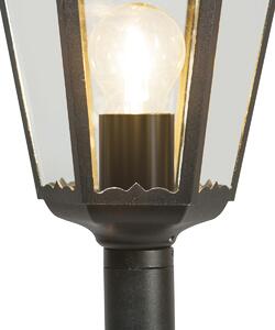 Lampada da esterno classica da terra nera 170 cm IP44 - New Orleans