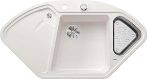 Lavello Blanco DELTA II 1057 x 575 mm bianco 523660 1 lavello Con vasca per avanzi Con scolapiatti Vasca a sinistra