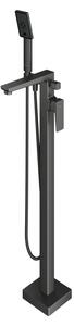 Omnires PARMA PM7433GR Miscelatore vasca a pavimento, grafite
