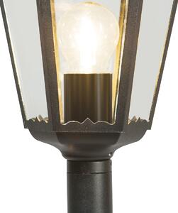 Lampada da esterno classica da terra nera 125 cm IP44 - New Orleans