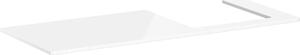 Hansgrohe Xelu Q Console avec découpe à droite, 1360x550, pour vasque à poser, polie, 54098050, 54098050