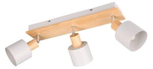 Faretti in colore bianco-naturale ø 9 cm Shanti - Trio
