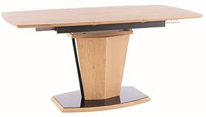 Tavolo allungabile Houston in rovere - l80 x h76 x l120-160 cm