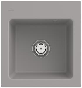 Lavello da cucina Villeroy&Boch, lavello da cucina Subway 45 XS Fossil 475x510mm, larghezza base 45cm