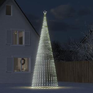 Illuminazione Albero Natale a Cono 1544LED Bianco Freddo 500cm