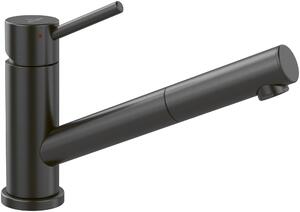 Villeroy & Boch Como - Miscelatore per lavello con bocca estraibile, antracite 92520005