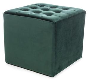 Sgabello Lori Velvet verde 78 - 39x39x34 lxLxH cm