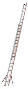 Scala di accesso a fune Hymer a sfilo telescopico 2x18 pioli