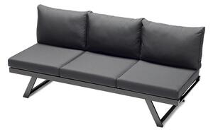 Vincitore Auckland Lounge/Lettino Grigio ferro/Grigio