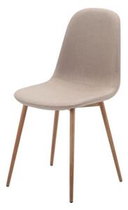 Poltrona in tessuto Fox, beige-natur - H 86 cm