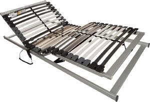 BeCo Luxus E-Move, elettrico, 140 x 200 cm, 28 doghe, già montato, telecomando via cavo