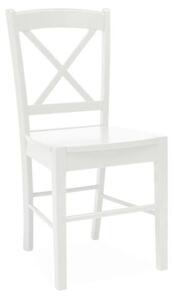 Sedia in legno CD-56 bianco - H 85 cm