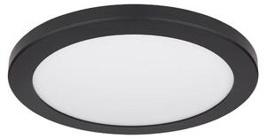 Plafoniera LED, nera, CCT, bianco caldo-bianco freddo, P 29,8 cm