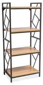 Scaffale Tablo con 4 ripiani - L 60 x L 40 x H 140 cm