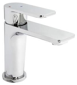 Rubinetto monocomando per lavabo - Design moderno, finitura cromata - Unica leva