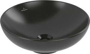 V&B V&B lavabo da appoggio Loop& Friends d 42 cm, w troppopieno, P bla C+, senza foro per rubinetto panca