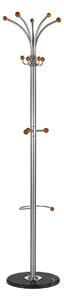 Appendiabiti W46 in argento - H180 cm