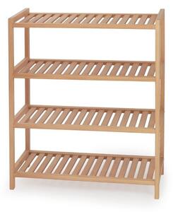 Scarpiera ST8 in legno naturale - L53 cm