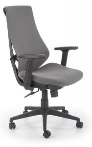 Sedia da ufficio Rubio in grigio/nero - H60 cm