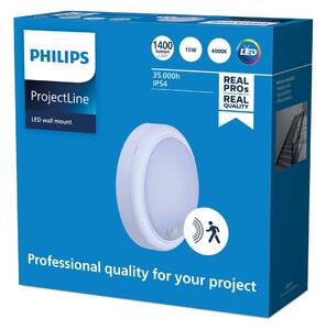Philips Wall-mounted applique sensore Ø 18,2cm 840