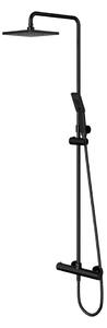 Omnires Y Y1244JBL Set doccia con miscelatore termostatico, nero