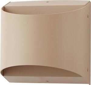 Lampada da parete per esterni Lindby LED Lenore, beige, metallo, 13,5 cm