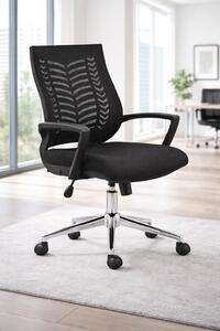 Sedia da ufficio con schienale ergonomico e seduta imbottita
