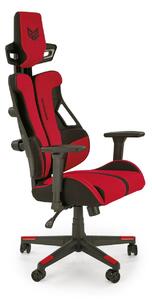 Sedia da ufficio Nitro 2 in rosso/nero - H137 cm