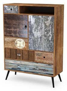 Credenza Mezo KM-4 multicolore - L100 cm