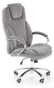 Sedia da ufficio King 2 in grigio - H124 cm