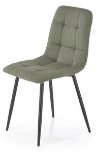 Sedia K560 tessuto oliva H88 cm