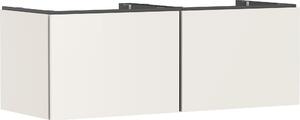 Hansgrohe Xilesa E meuble sous lavabo, 2 tiroirs, pour console découpe au centre, 1375x550x500mm, 54268780, 54268780