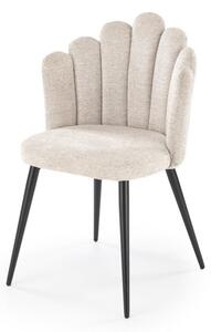 Sedia K552 in tessuto beige