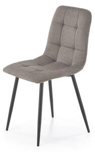 Sedia K560 tessuto grigio H88 cm