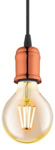 Lampada a sospensione Yorth rame Eglo 32541