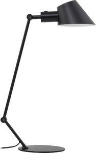 Lampada da tavolo Lindby Corali, nero, metallo, altezza 64 cm