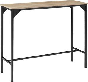 Tectake® Bartisch Kerry in stile industriale 120 x 40 x 100,5 cm