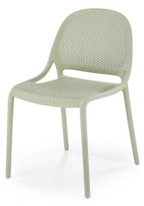 Sedia in plastica K532 in menta