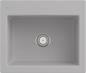 Lavello da cucina Villeroy&Boch, lavello da cucina Subway 60 S Steam 600x510mm, larghezza base 60cm